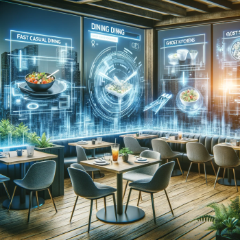 2024-01-05 17.50.59 - Generate an image depicting a modern and innovative dining scene, showcasing elements of both fast casual dining and ghost kitchens. Include imagery o