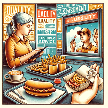 2024-01-26 14.41.51 - An illustration for a blog post about a dining experience. The graphic should include a depiction of a restaurant setting with a focus on quality and
